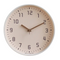 Horloge murale beige