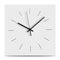 Horloge murale blanche carrée