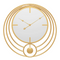 Horloge murale design miroir