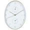 Horloge murale dorée
