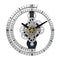Horloge murale industrielle authentique