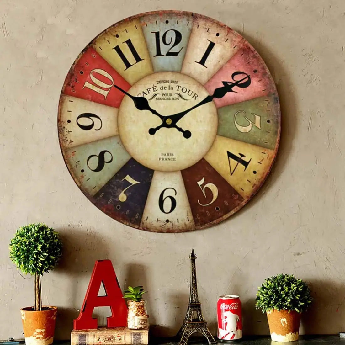 Horloge Murale Vintage