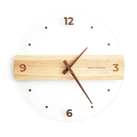 Horloge murale déco scandinave