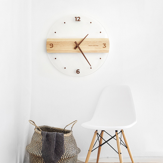 Horloge murale déco scandinave