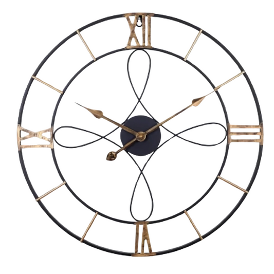 Grande horloge murale chiffre romain