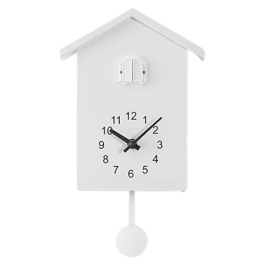 Horloge coucou blanc