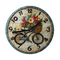 Horloge murale fleur