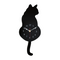 Horloge murale design chat