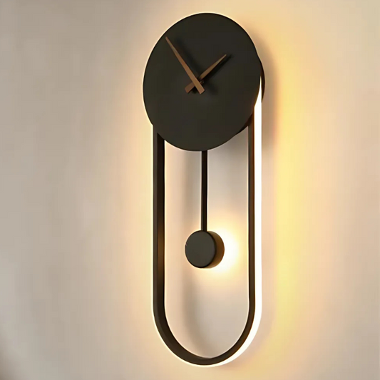 Horloge murale design LED