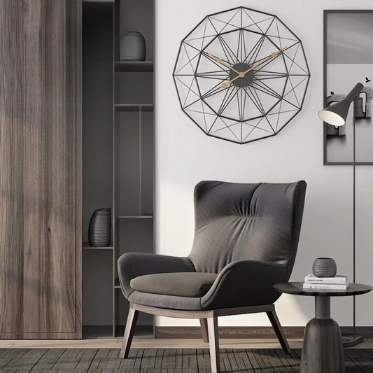 Grande horloge murale moderne