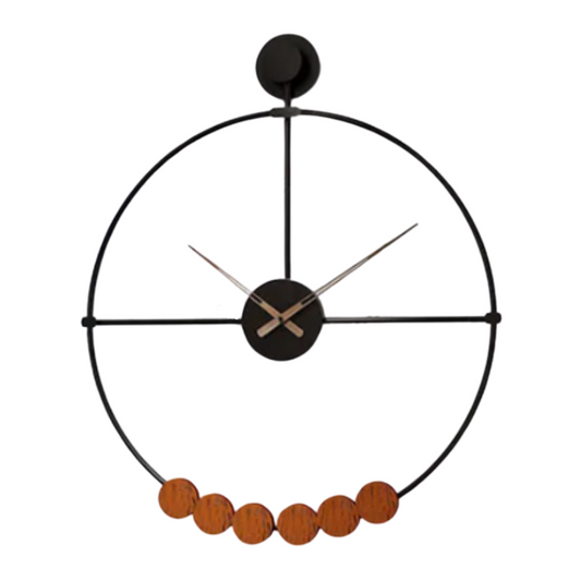 Grande horloge murale fer