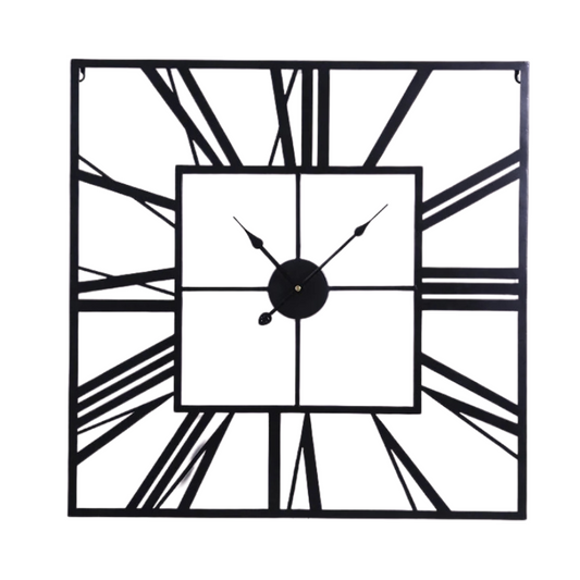 Grosse horloge murale industrielle 60 cm