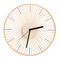 Horloge murale bois déco unique