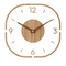 Grande horloge murale bois