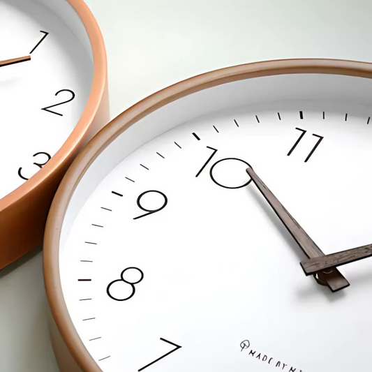 Horloge murale bois