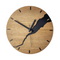 Horloge murale bois et noir