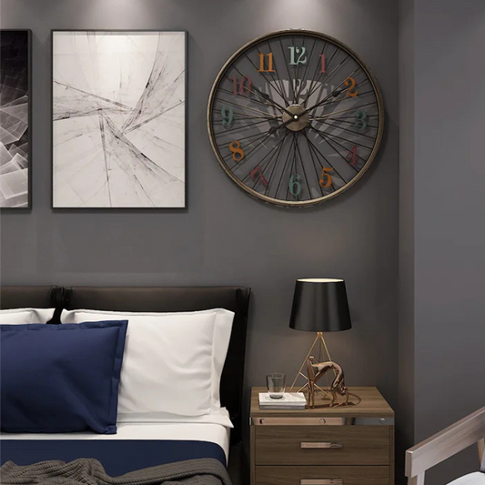 Grosse horloge murale originale