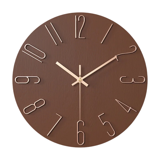 Horloge murale moderne silencieuse