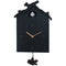 Horloge coucou noir