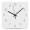 Horloge murale design blanche