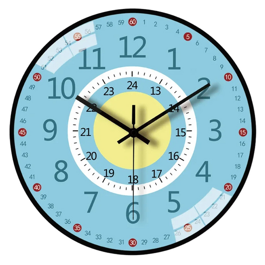 Horloge pédagogique enfant