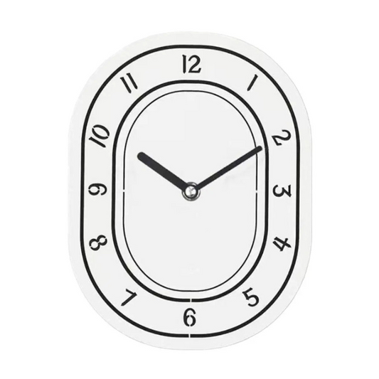 Horloge blanche murale