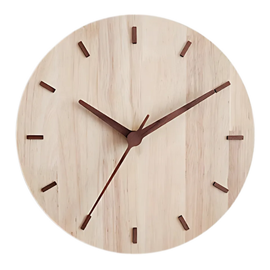 Horloge murale blanche design