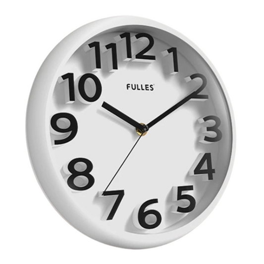 Horloge murale blanc silencieuse
