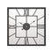 Grande horloge murale miroir