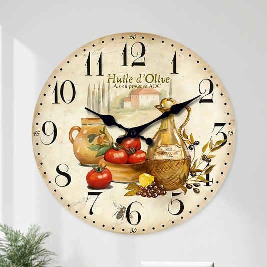 Petite horloge murale cuisine