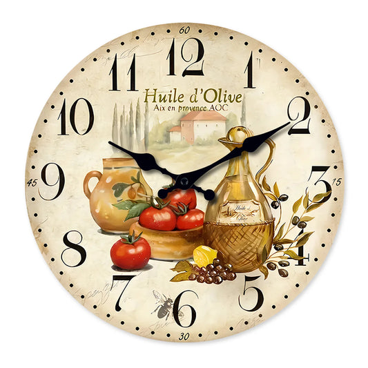 Petite horloge murale cuisine