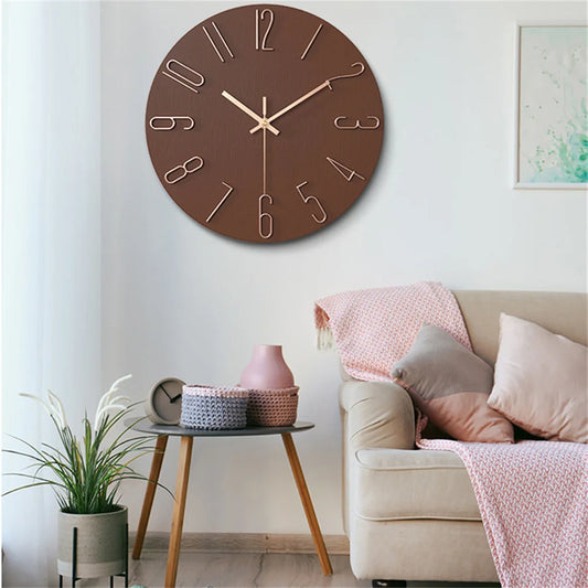 Horloge murale moderne silencieuse