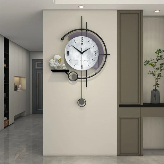 Grande horloge murale décorative