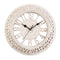 Horloge murale salon rétro beige