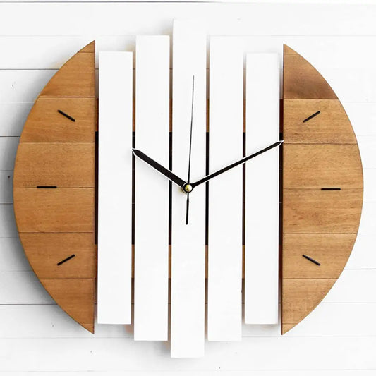 Horloge murale bois 30 cm