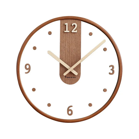 Horloge murale bois scandinave