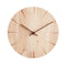 Horloge murale bois clair