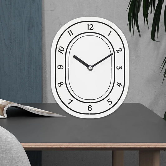 Horloge blanche murale