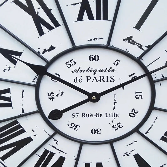Horloge murale vintage 60 cm