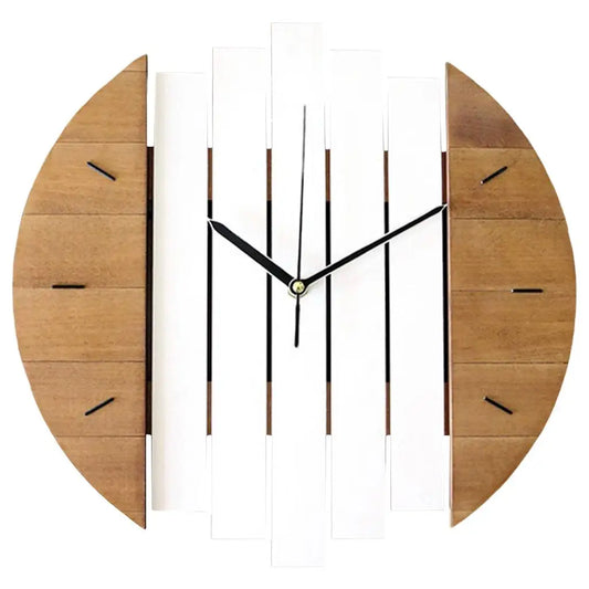 Horloge murale bois 30 cm