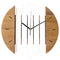 Horloge murale bois 30 cm
