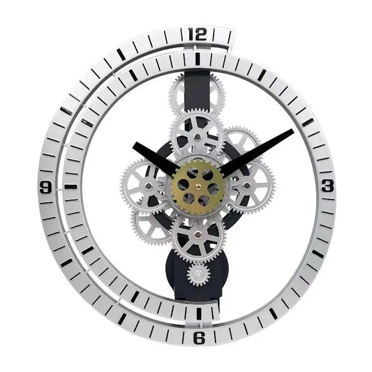 Horloge murale industrielle authentique