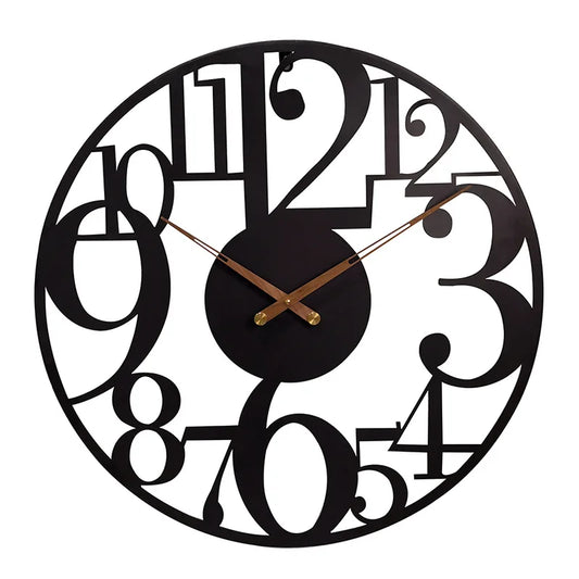 Grande horloge murale avec chiffre