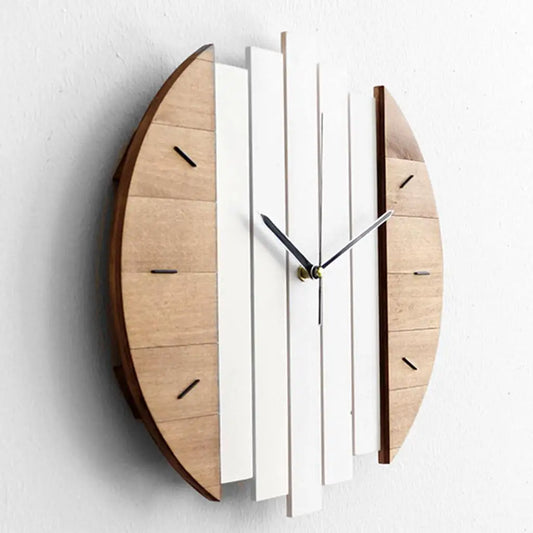 Horloge murale bois 30 cm
