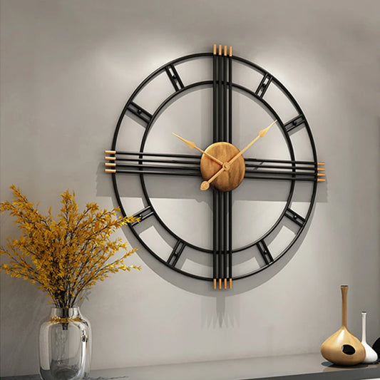 Horloge murale industrielle 50 cm