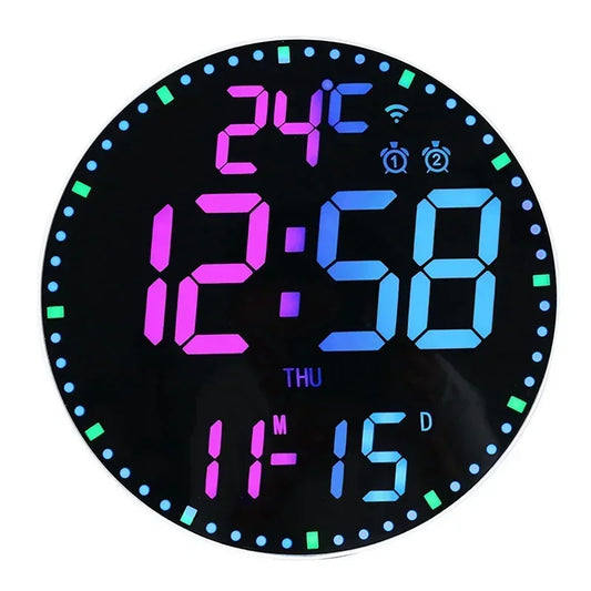 Horloge murale numérique multifonction