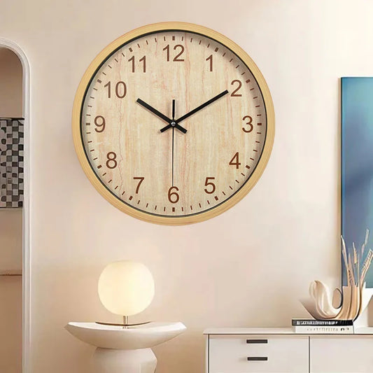 Horloge murale bois de qualité