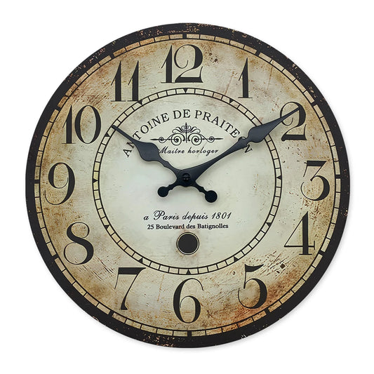 Horloge murale vintage 30 cm
