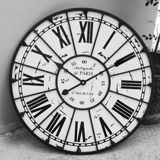 Horloge murale vintage 60 cm