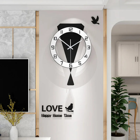 Horloge murale moderne et chic